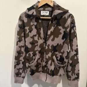 Vintage Bob Fratzke Winona Camo System Men's Sweater Medium